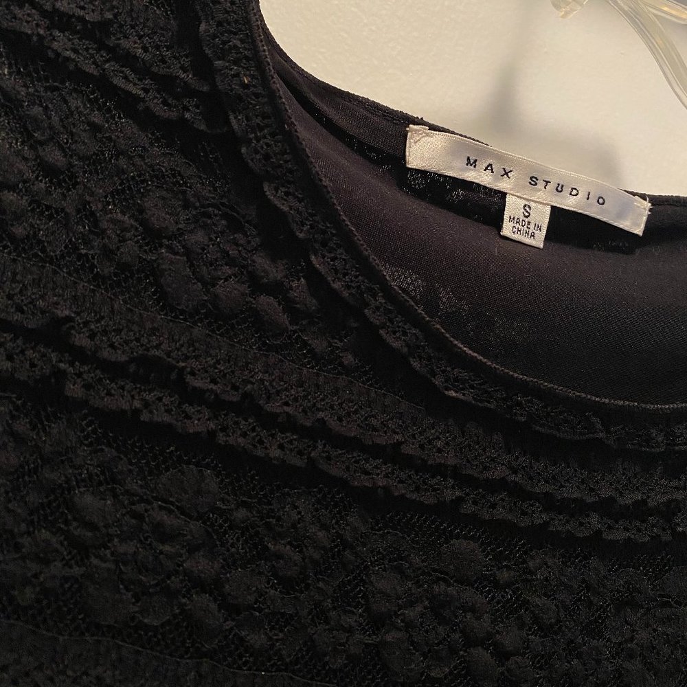 Max Studio Black Lace Dress - Picture 4 of 4